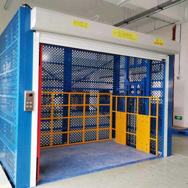 岚山导轨式升降货梯